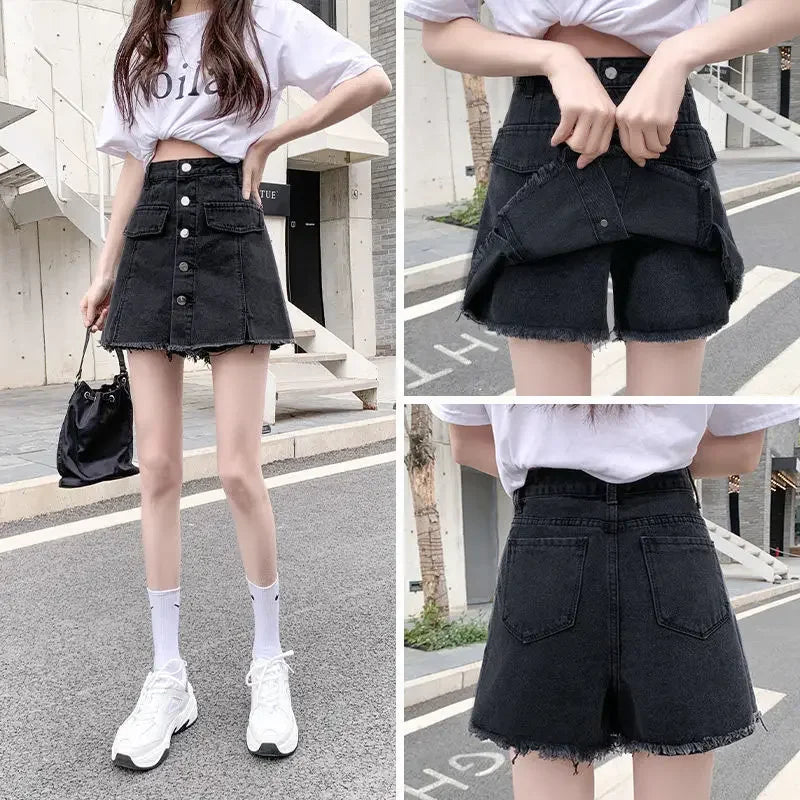 Jeans Skirts for Women High Waist Tight Wrap Luxury Elegant Quality Vintage Harajuku Korean Fashion Y2k Cheap Woman Denim Skirt