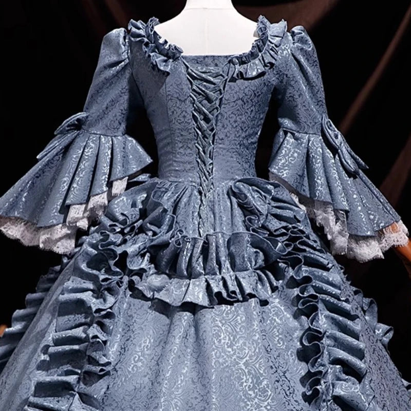 Mori Luxury Hepburn Style Court Ball Performance Travel Photo Party Studio Annual Meeting European Court Dress Vestido De Festas