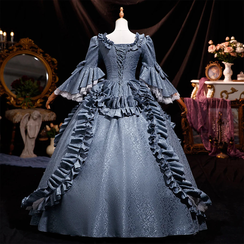 Mori Luxury Hepburn Style Court Ball Performance Travel Photo Party Studio Annual Meeting European Court Dress Vestido De Festas