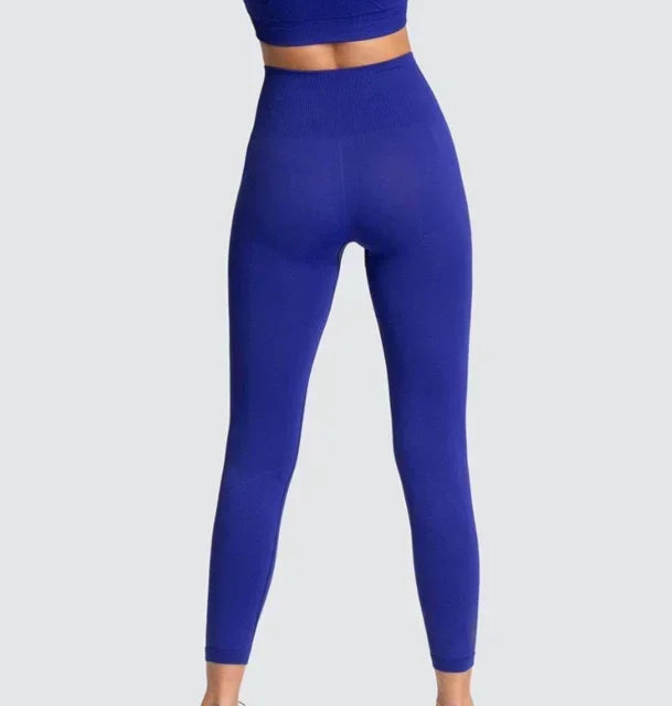 Seamless Gym Yoga Sports Bra and Leggings Running Athletic Workout Clothes Set for Women Wholesale