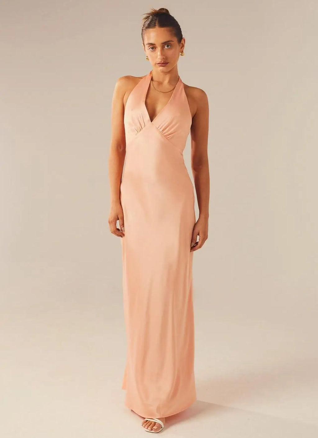 Sega Satin Bridesmaid Dress Long Length Formal Wrap Sexy Bridesmaid Dress Evening Dress Wedding Cocktail Dresses